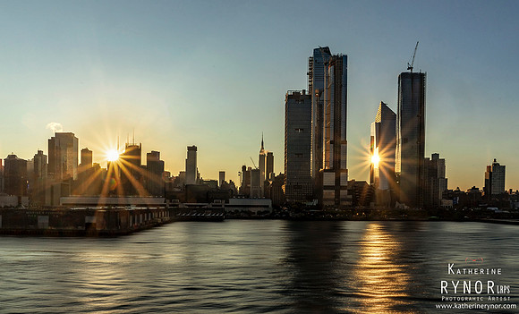 Morning Sunrise New York New York